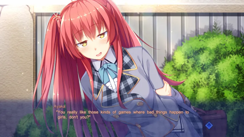 You really like those kinds of games where bad things happen to girls, don't you?